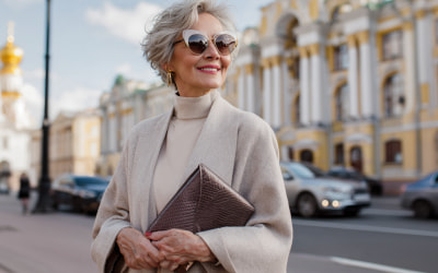 пенсионерка в Москве